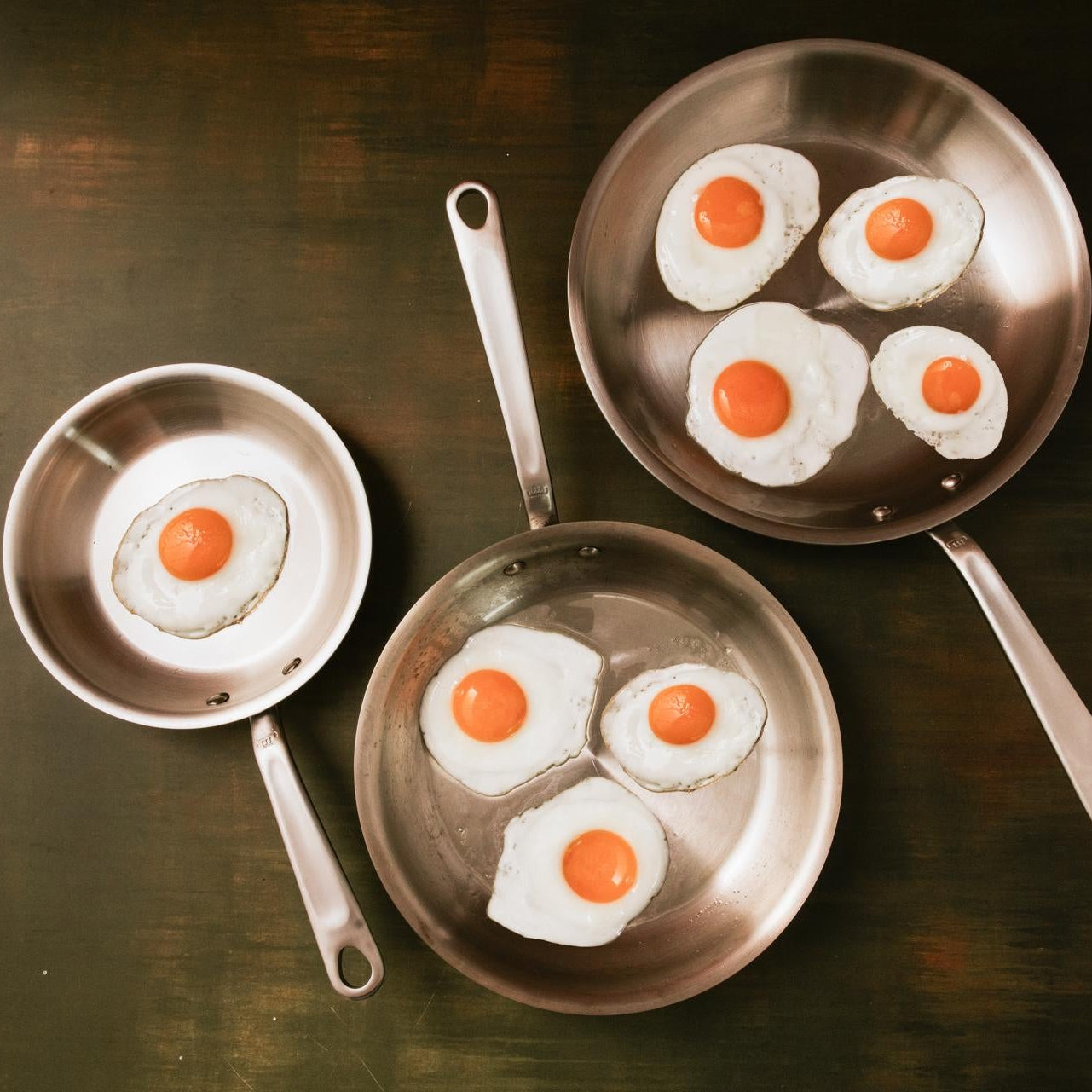 Stainless Clad Frying Pan