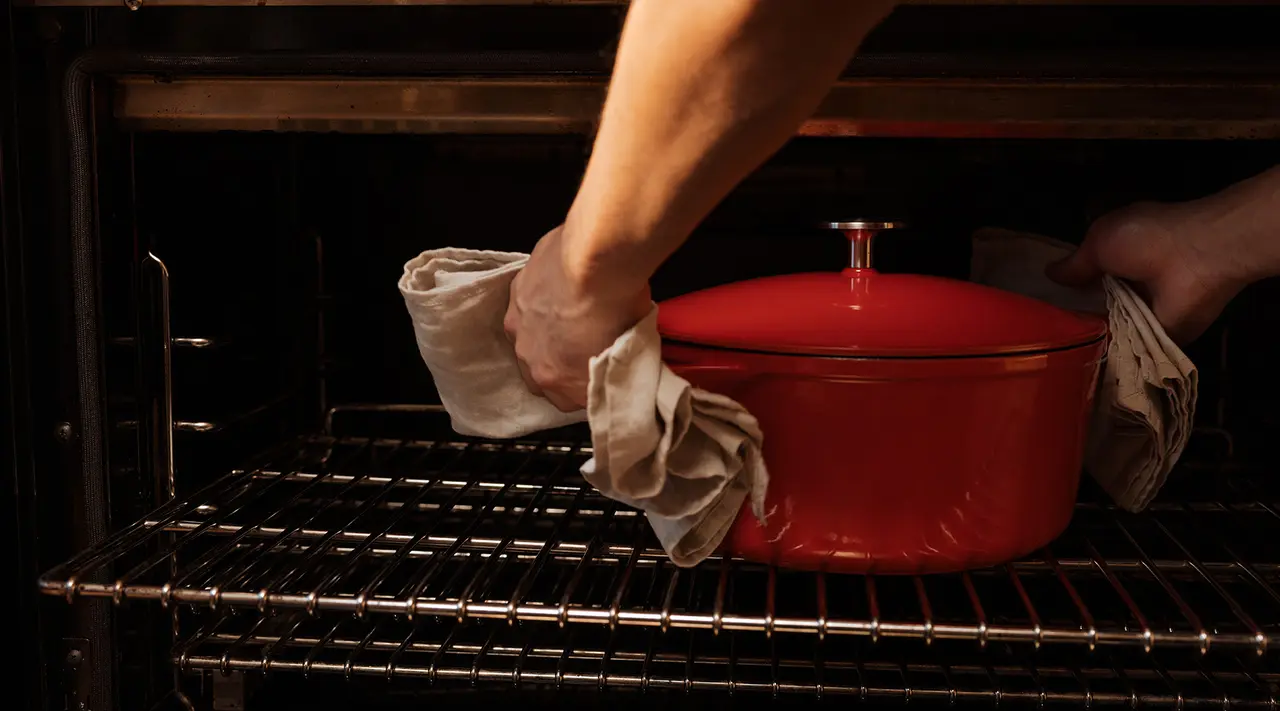 dutch oven in oven