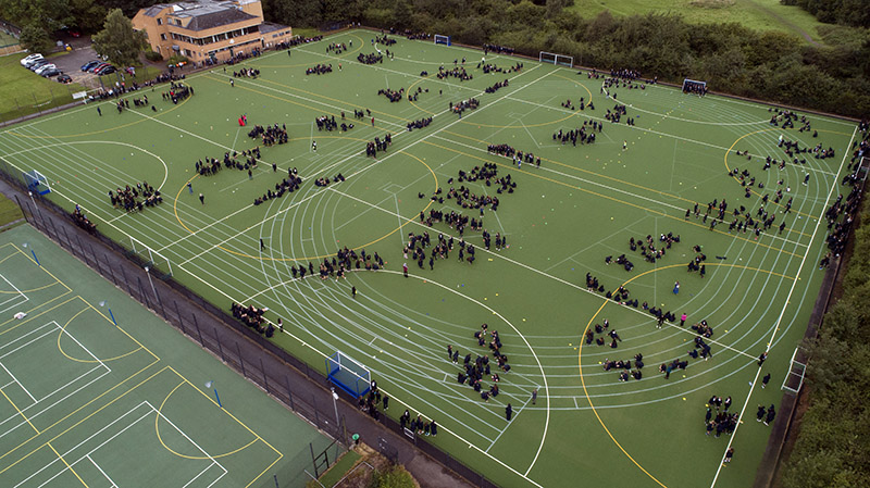 Largest game of musical bumps