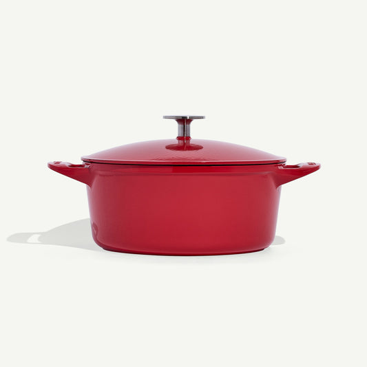 Enamelled Cast Iron Round Dutch Oven